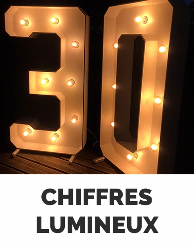Chiffres lumineux