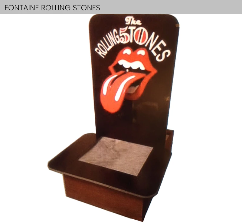 Fontaine Rolling Stones